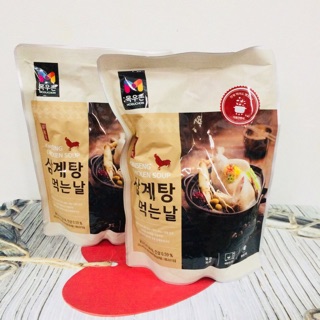 Gà Hầm Sâm Hàn Quốc 850g