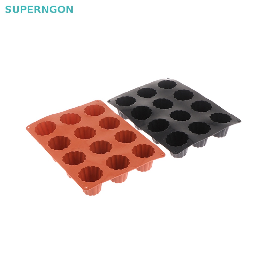 Khuôn Silicone 12 Ngăn Chuyên Dụng Cho Làm Bánh