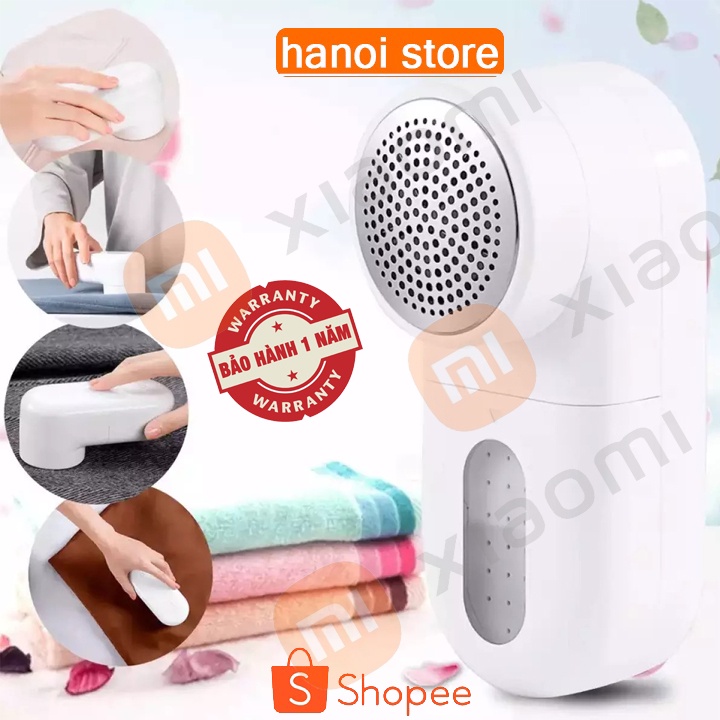 Máy cắt lông xù quần áo Xiaomi Mijia trang bị 5 lưỡi dao sắc bén, pin trâu dùng liên tục 90 phút