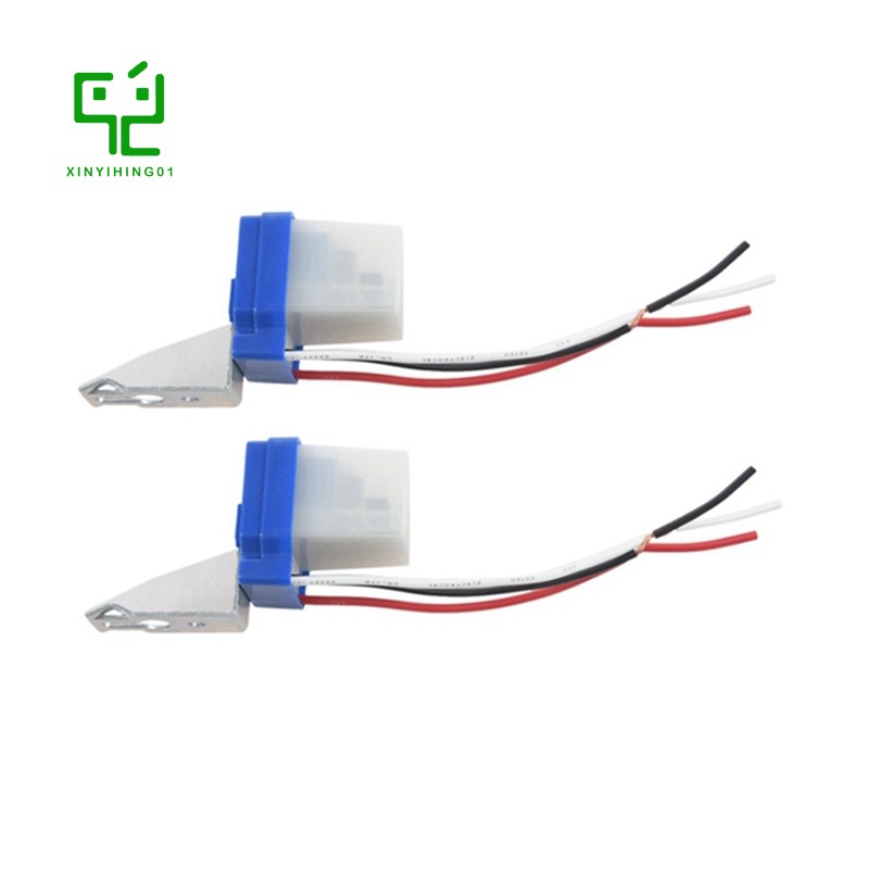 Set 2 Công Tắc Cảm Biến Ánh Sáng Tự Động 220v 10a