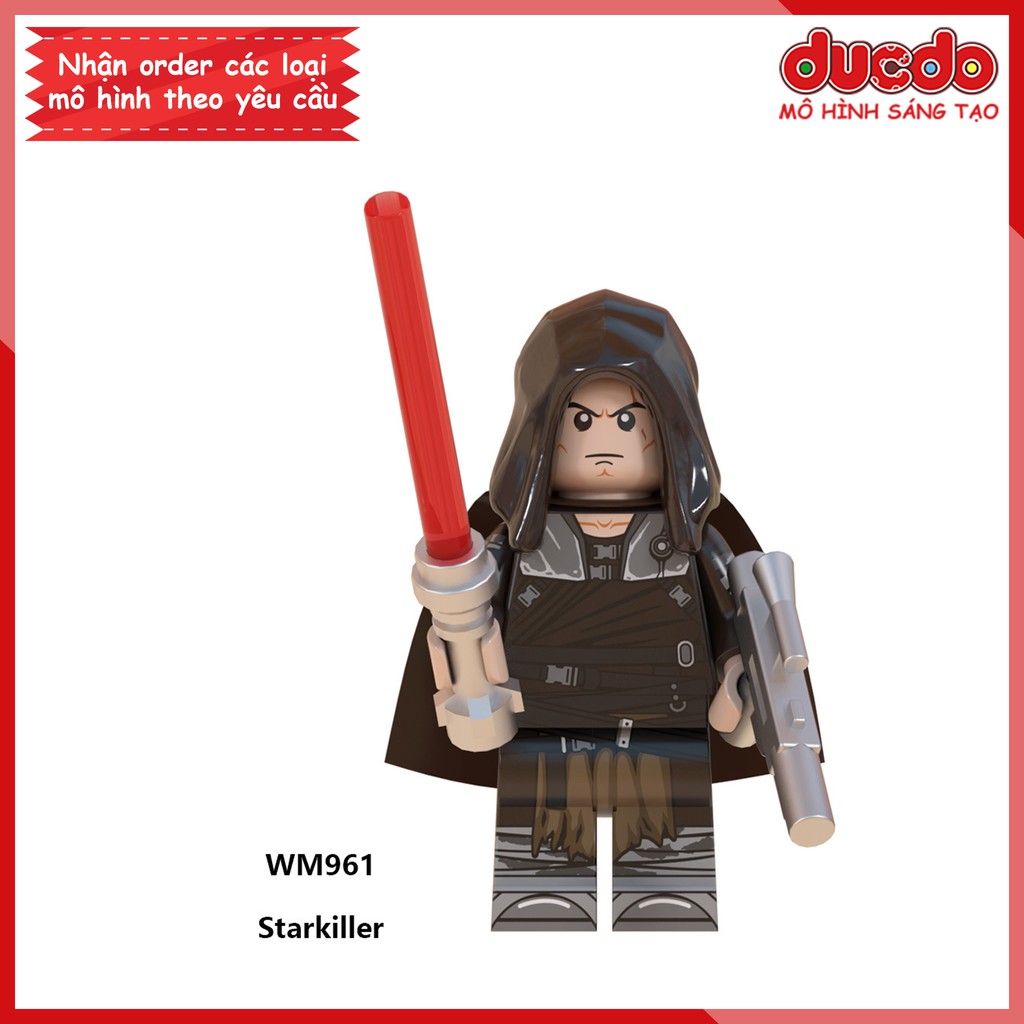 Minifigures các nhân vật trong Star Wars tuyệt đẹp - Đồ chơi Lắp ghép Xếp hình Mini Mô hình WM WM6089