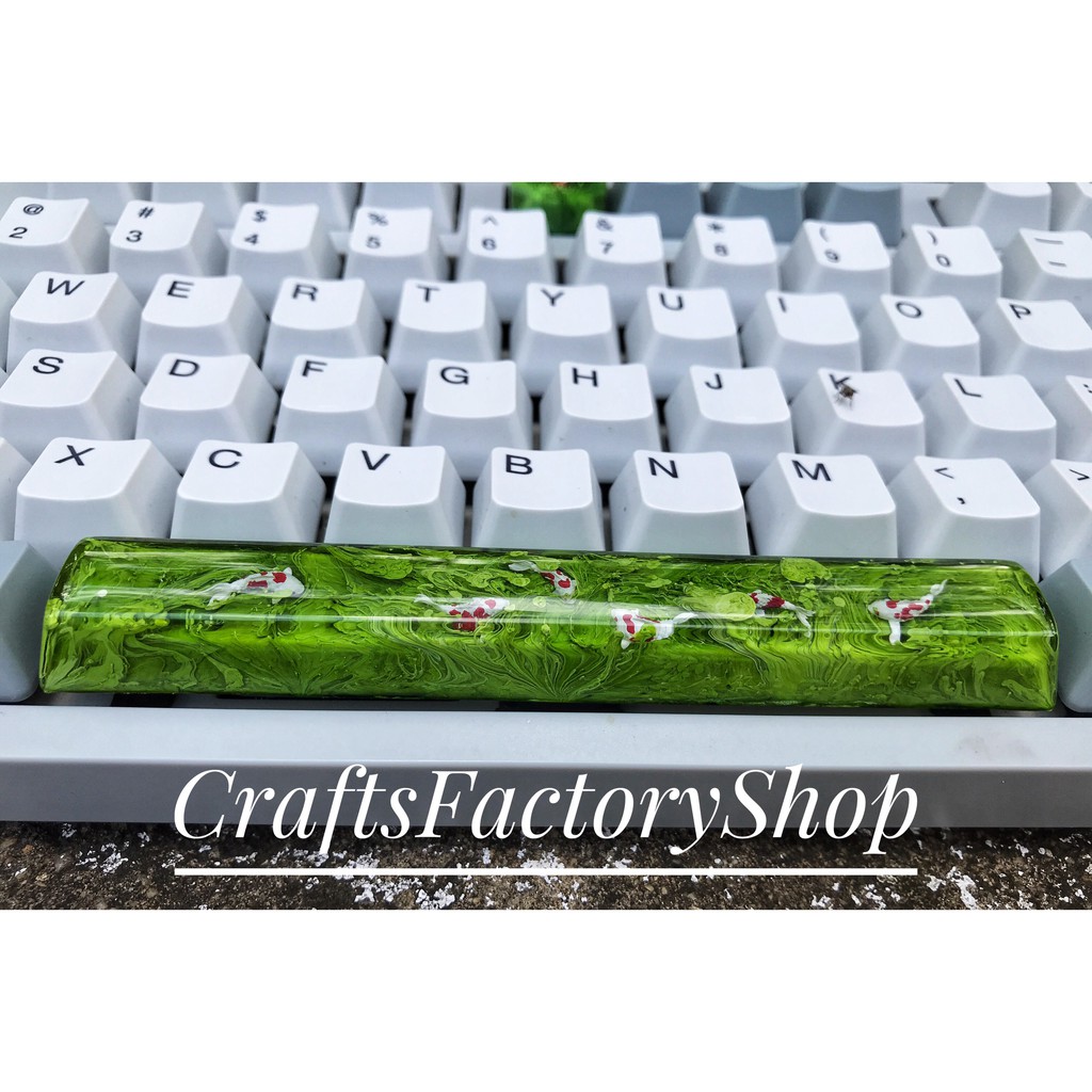 Keycap Lẻ Resin Cá Koi 6.25u  Profile OEM