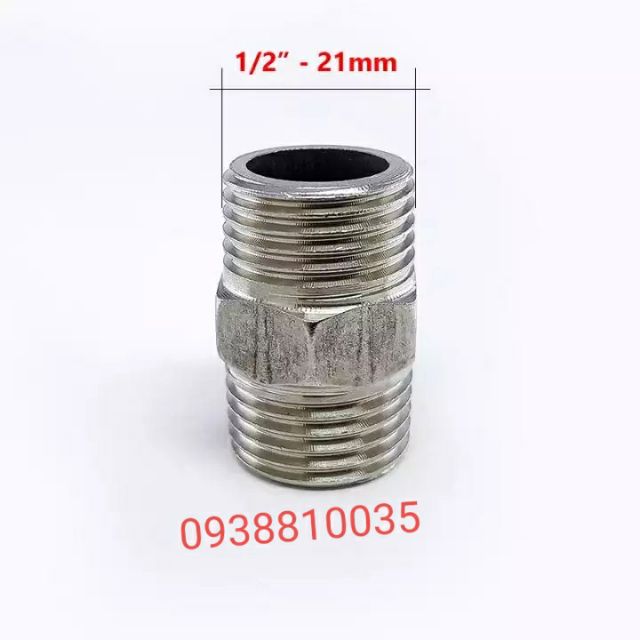 ĐẦU NỐI REN TRONG, REN NGOÀI INOX