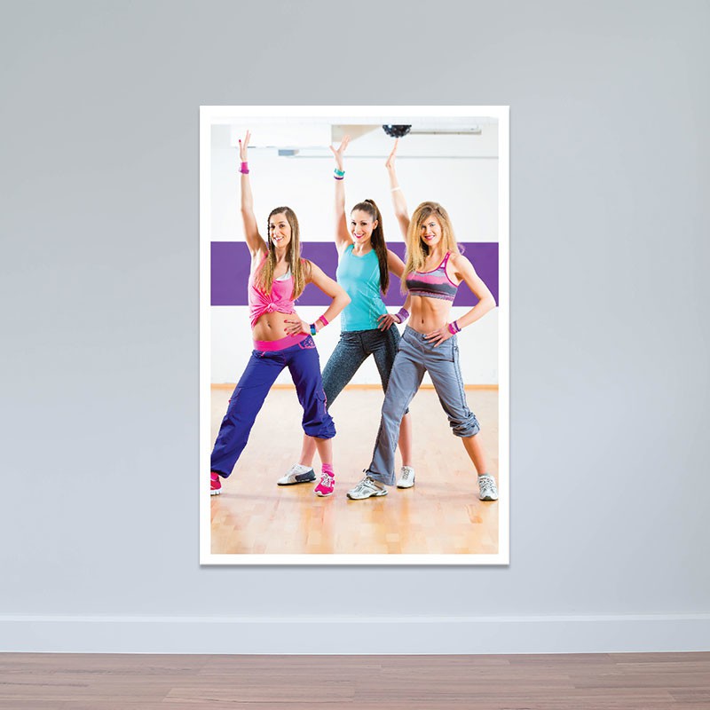 Tranh treo phòng tập Aerobic | Tranh thể dục nhịp điệu T3838