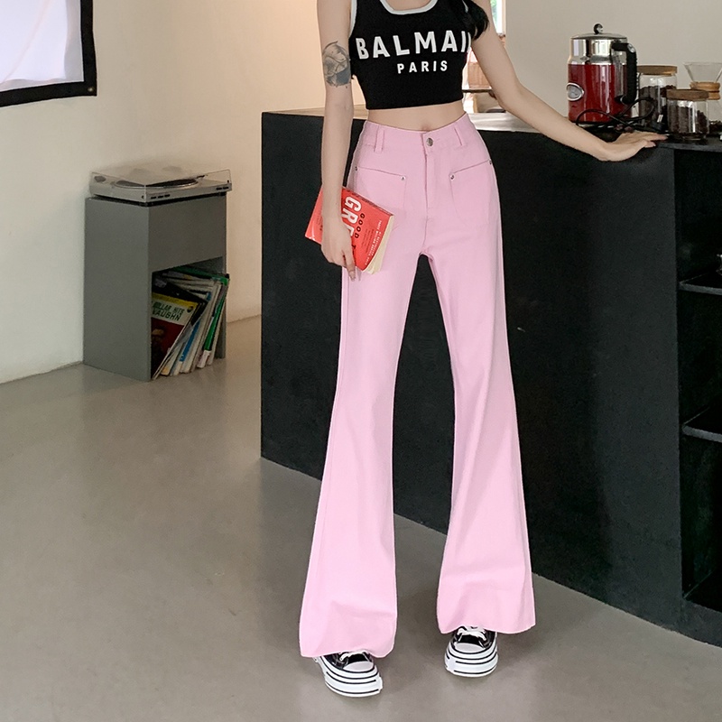 Quần jean dài SUXI ống loe thời trang cho nữ