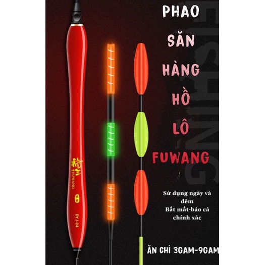 Phao Câu Đêm Săn Hàng Dáng Hồ Lô Fuwang