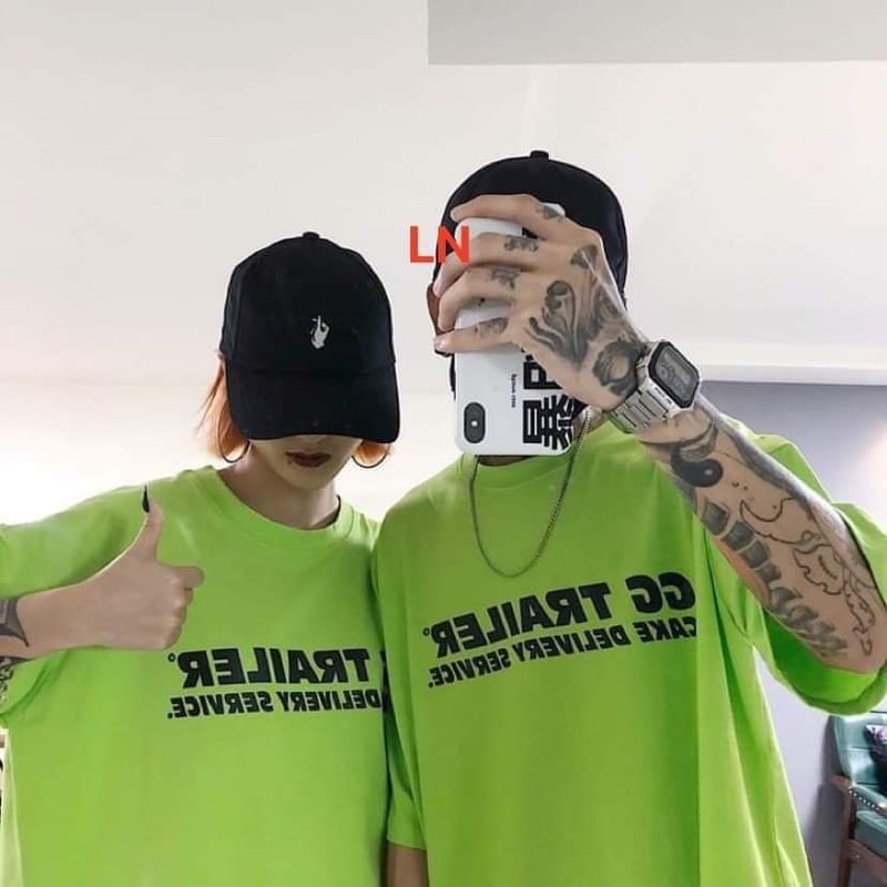 Áo 3D hai dòng chữ TRAILER LN11