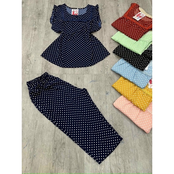 Đồ bộ lửng vải mango