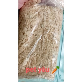 mùn cưa nén lót chuồng các bé thỏ, bọ,hamster 1 ký 20k 👍👍
