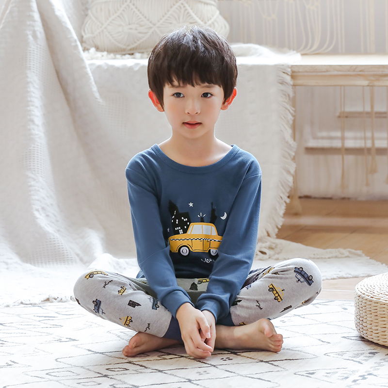 Bộ Đồ Ngủ 2 Món Bằng Cotton Cho Bé 2-15 Tuổi