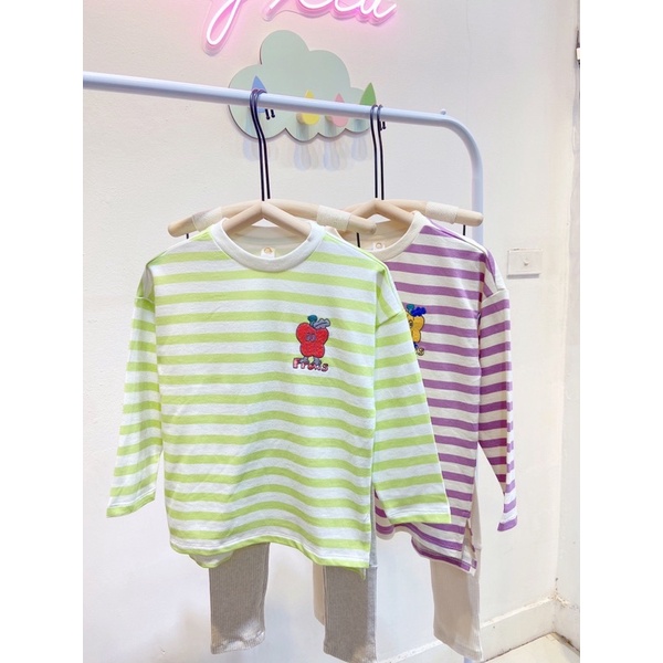 Bộ nỉ bé trai bé gái ớt chuông mbouse09 MM2