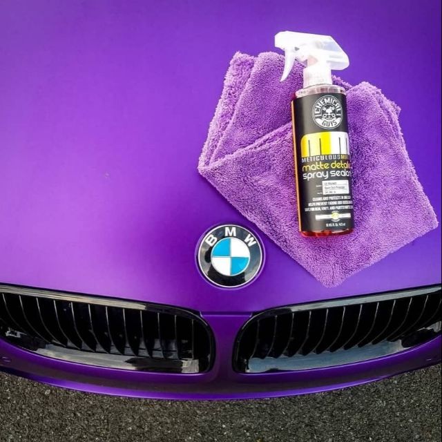 Chai xịt bảo dưỡng SƠN NHÁM, SƠN MỜ, DECAL WRAP Chemical Guys Meticulous Matte Detailer Spray Sealant - 478ml.