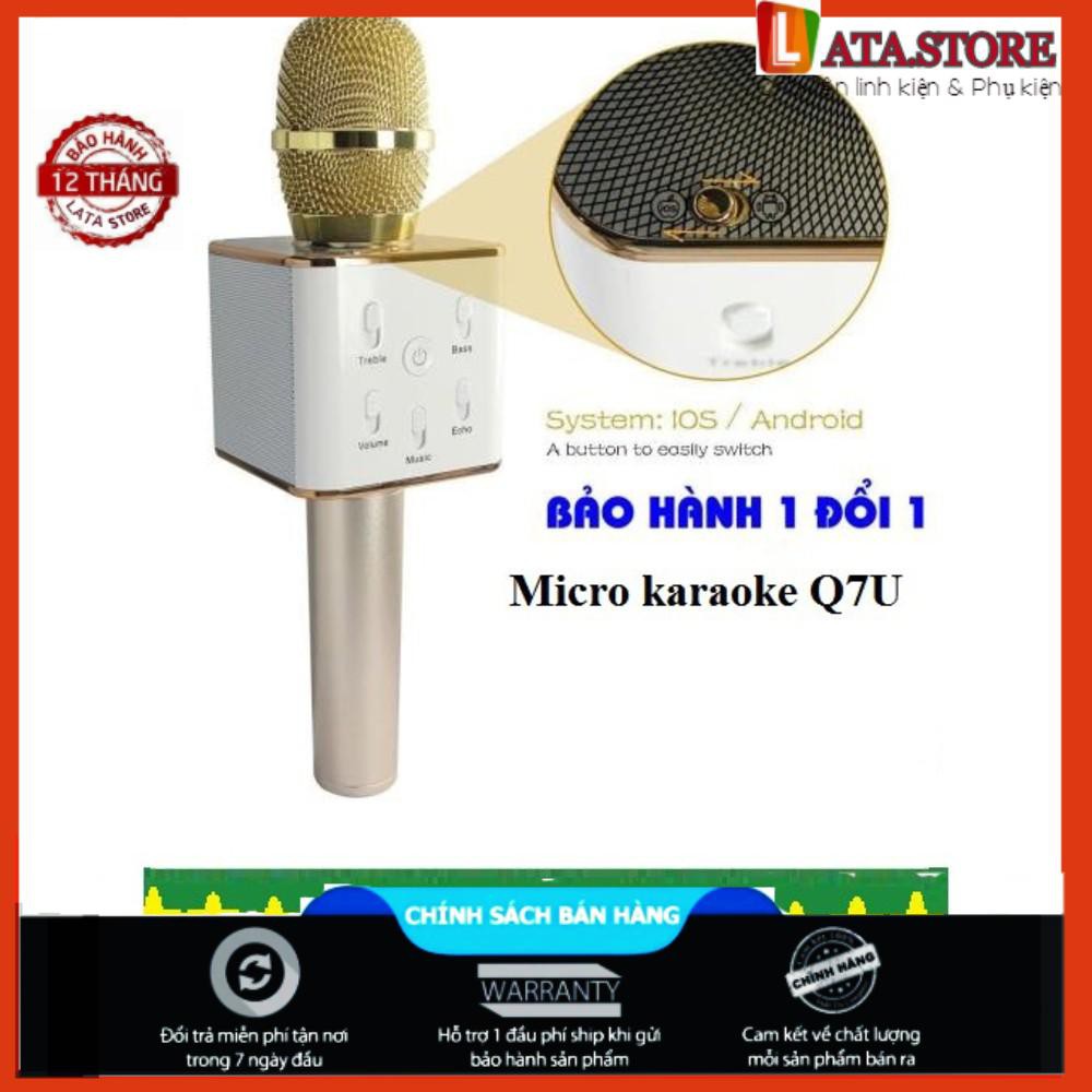 Micro karaoke Q7U_Bảo hành 6T