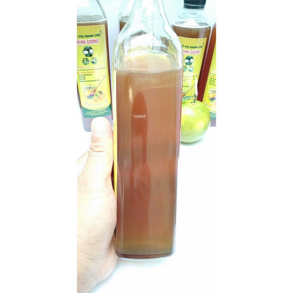 [500ml] Mật ong hoa cà phê nguyên chất 100% ong hút hoa cafe Đăk Lăk Tây Nguyên