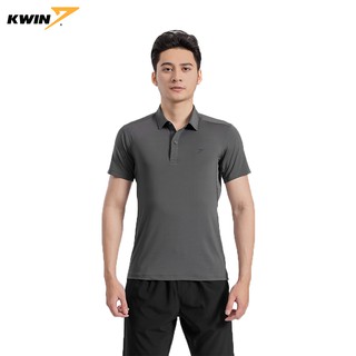 Áo phông nam có cổ KWIN chính hãng, dáng ôm khoẻ khoắn, chất liệu cao cấp thoáng mát