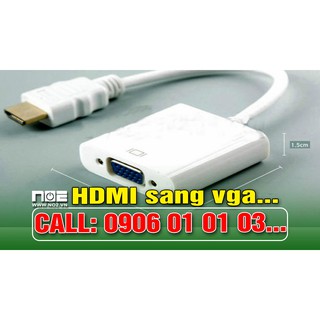 Cáp chuyển tín hiệu HDMI sang vga