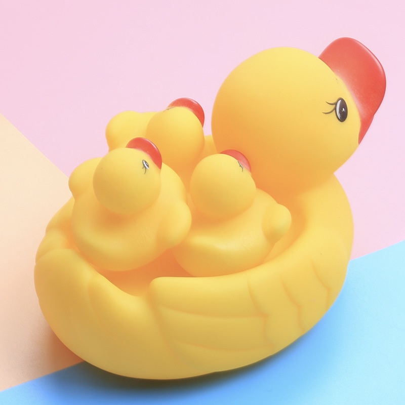 Vịt thả bồn tắm cho bé kêu chip chip, Đồ Chơi Nhà Tắm Vịt Vàng Thị Nắng Store Cao Su Có Âm Thanh Dành Cho Bé Thả Bồn