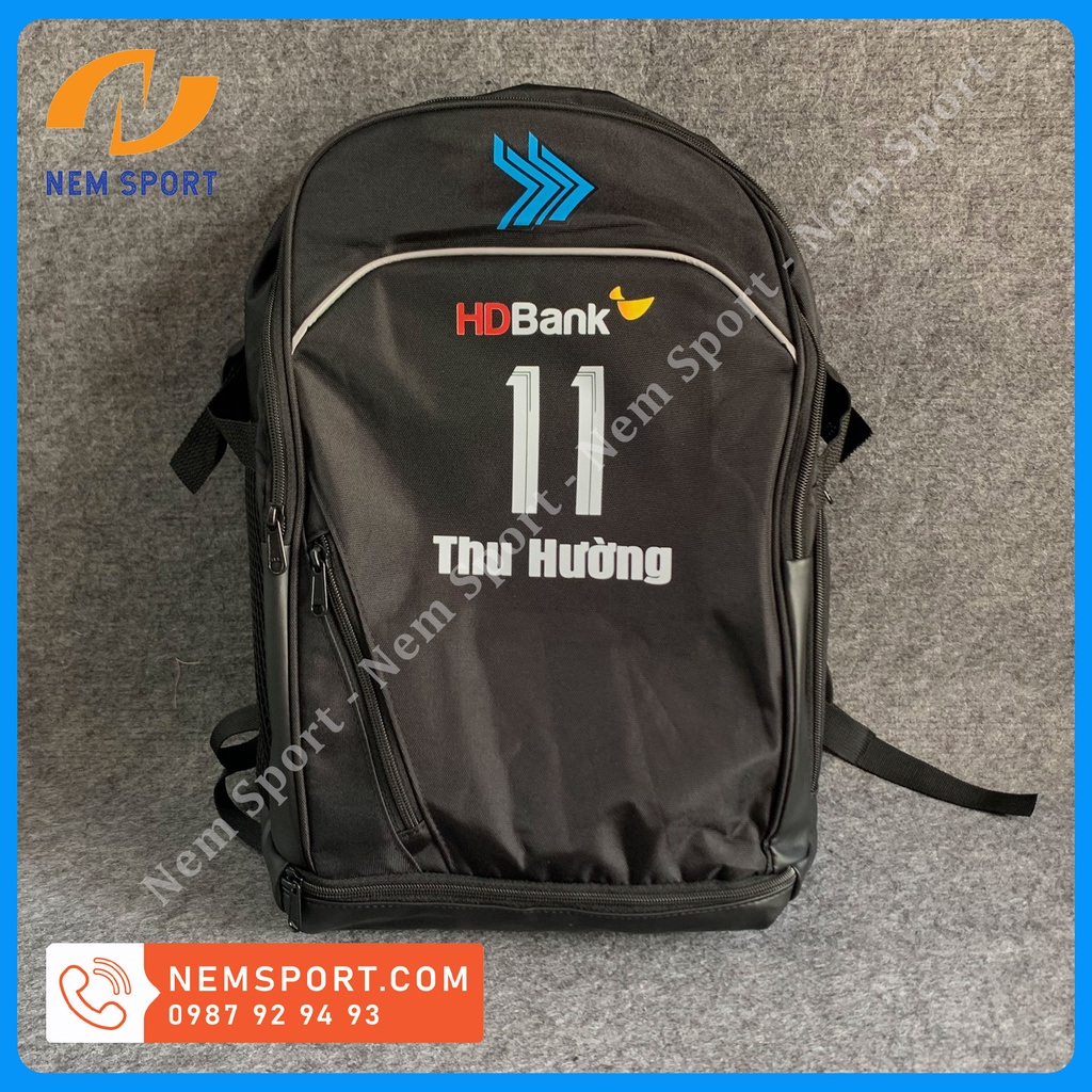 Ba Lô Thể Thao Cao Cấp In Tên Số Theo Yêu Cầu