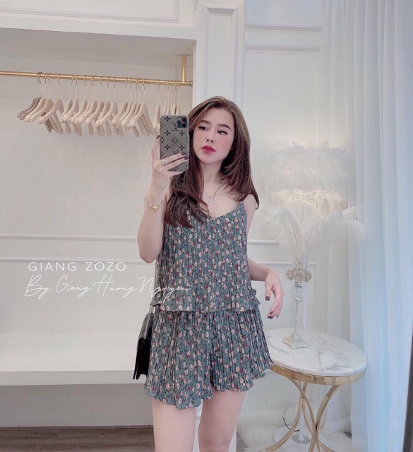 Jum short dập li và ảnh thật