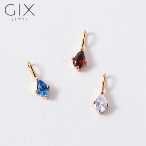 Mặt dây chuyền đá hình giọt nước cao cấp Gix Jewel MDC12