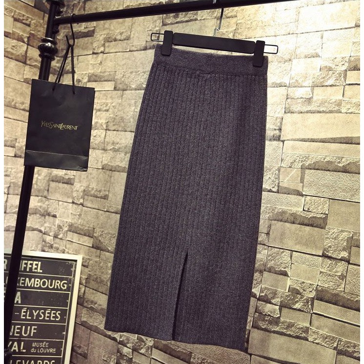 CHÂN VÁY LEN DÀI XẺ SAU CHẤT ĐẸP CÓ SẴN | BigBuy360 - bigbuy360.vn