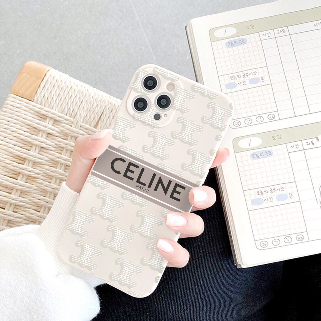 Ốp lưng iphone đẹp viền vuông in hình xu hướng
