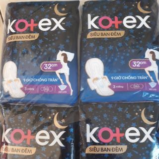 Kotex siêu ban đêm 32cm