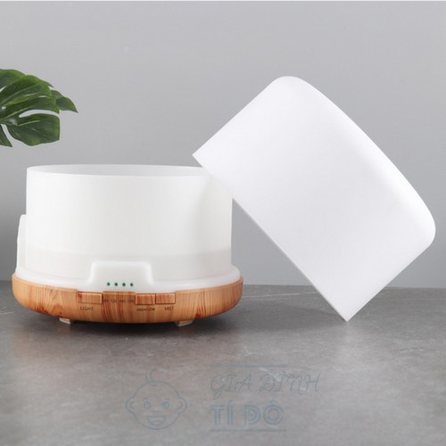 Máy Xông Tinh Dầu Dung Tích 1 Lít Có Điều Khiển Từ Xa Và Đèn Led Phòng Ngủ Phù Hợp Với Không Gian Lớn