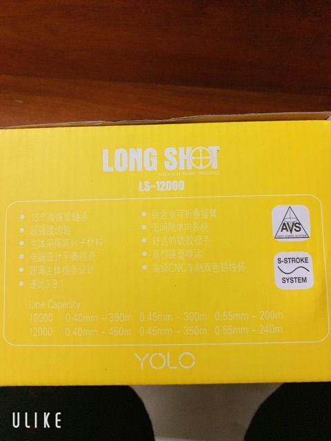 Máy câu YOlO LONGSHOT SIZE 10000,12000 cối nông chuyên câu lục tải cá khủng cancaudon01