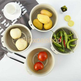 Set Thau Chậu Rổ Đựng Đa Năng