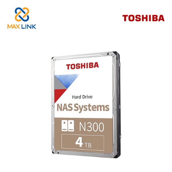 Ổ cứng HDD TOSHIBA NAS N300 4TB HDWG440UZSVA HÀNG CHÍNH HÃNG