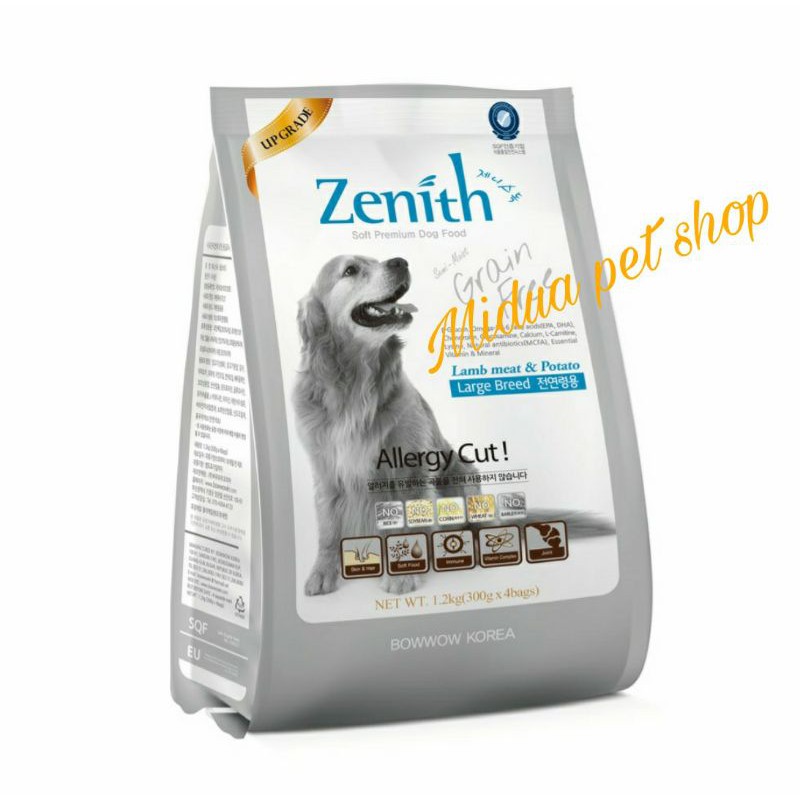[Kèm deal 0Đ] 1.2kg Thức ăn hạt mềm cho chó lớn ZENITH LARGE BREED
