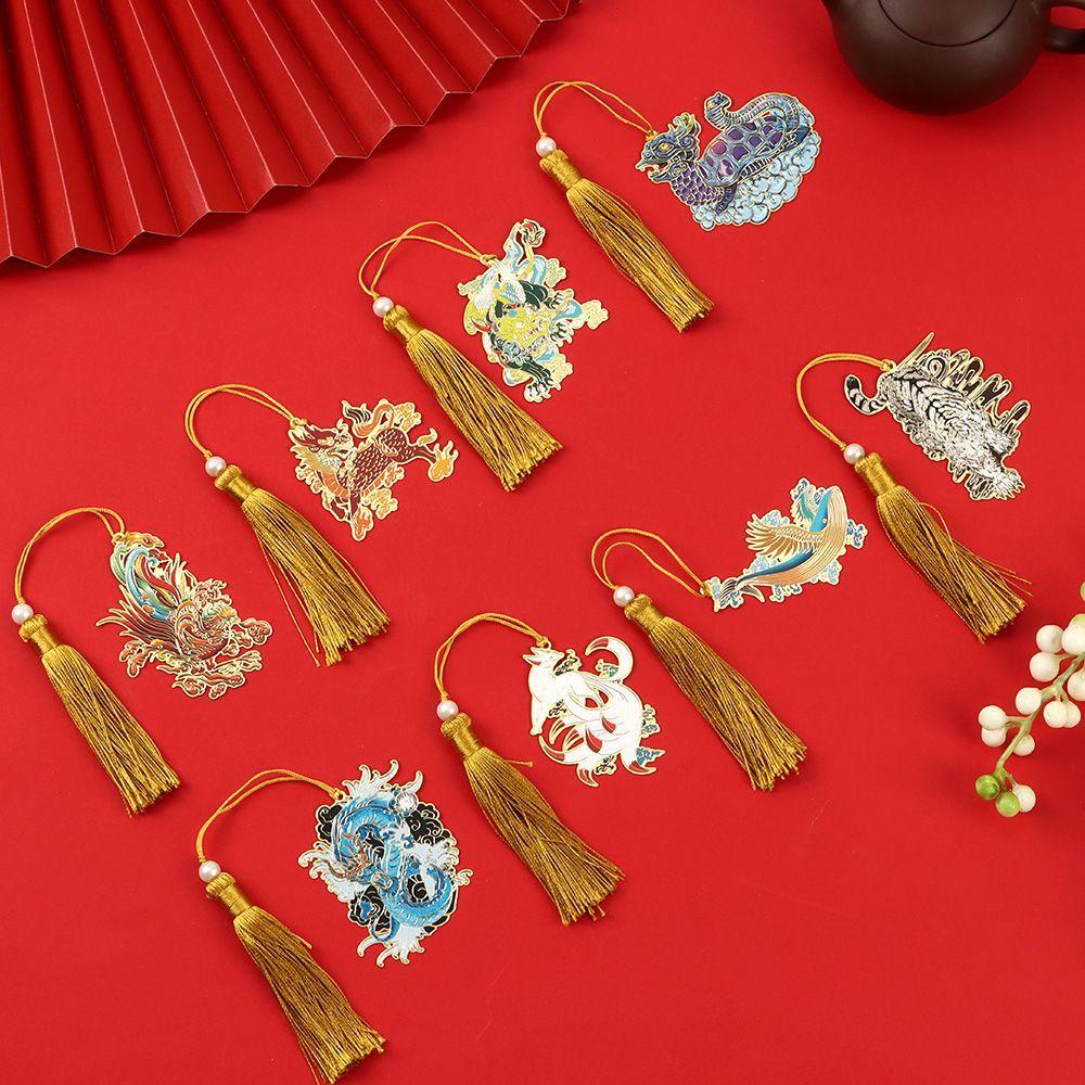 Kẹp Sách Bằng Đồng Thau Phong Cách Trung Hoa