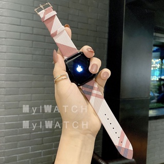 Dây Đeo Bằng Da Thay Thế Dành Cho iwatch Series 9 8 7 6 SE 5 4 3 2 1 45mm 44mm 41mm 40mm 42mm 38mm