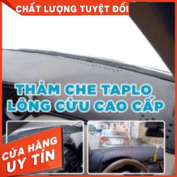 Thảm Taplo Xe WIGO Da Carbon 3 Lớp Hoặc Nhung Lông Cừu Hàng Loại 1 -FREE SHIP