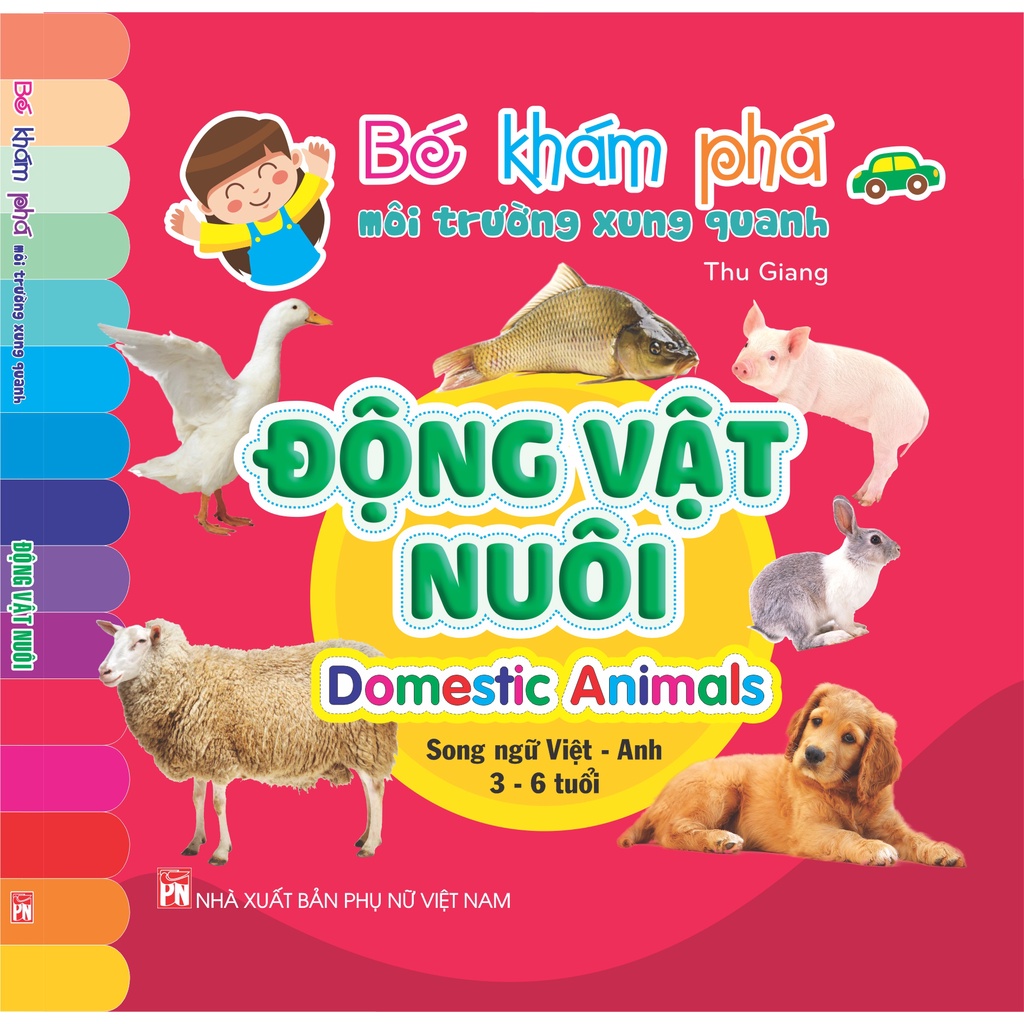 Sách - Bé khám phá môi trường xung quanh - Động Vật Nuôi