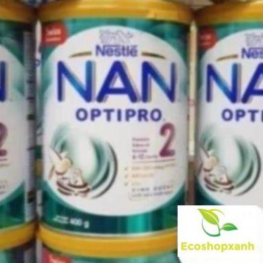 Combo 3 lon Sữa NAN OPTIPRO 2 Mẫu Mới 400g (Date 2021)