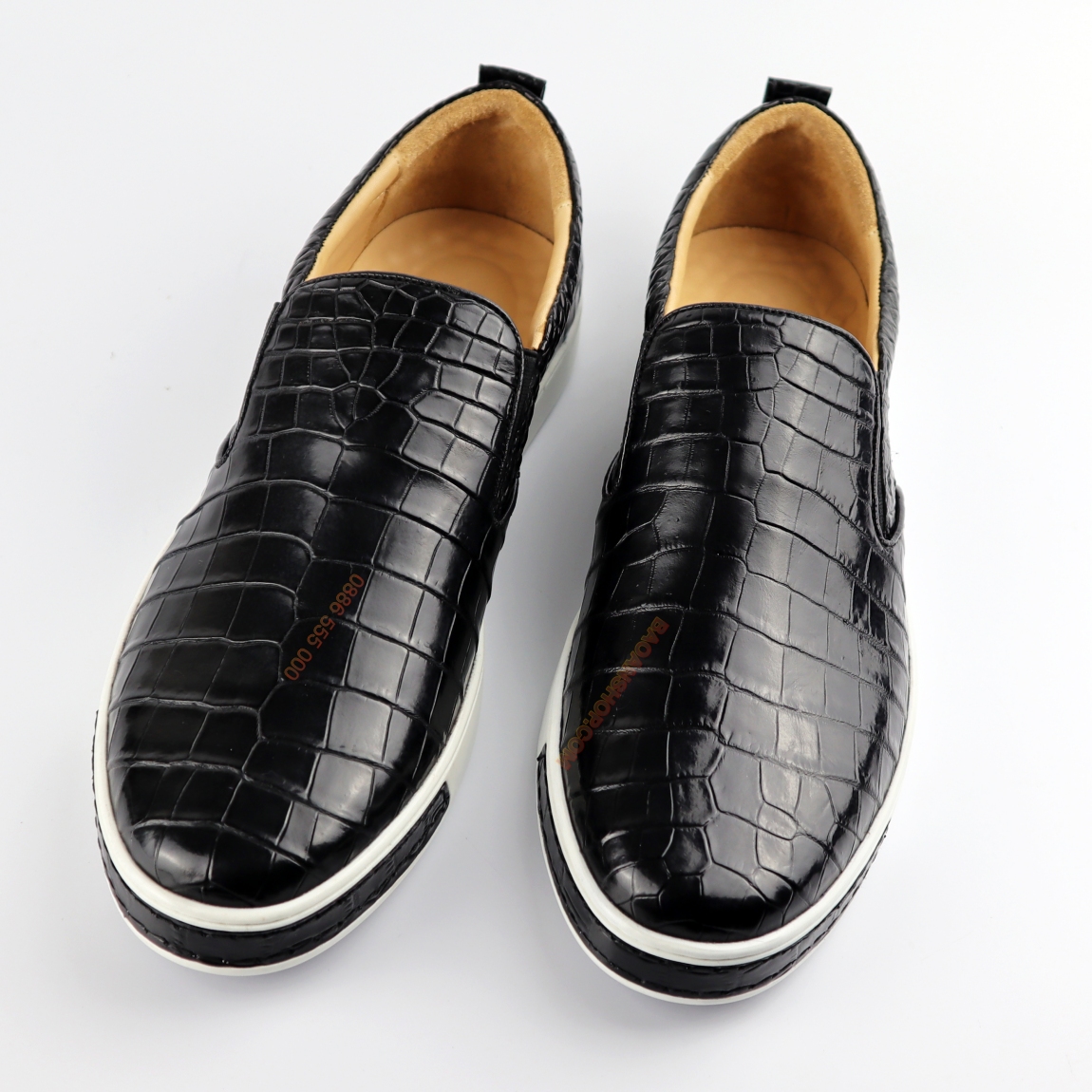 Giày lười da cá sấu chính hãng cao cấp dành cho Nam  #S1868