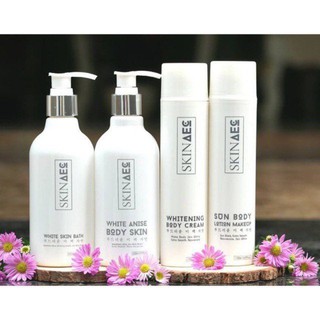 Combo 4 chai dưỡng tắm chuyên sâu SKIN AEC