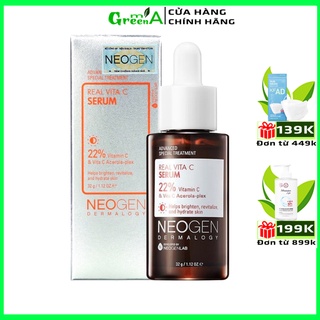 Serum Vitamin C 22% NEOGEN Tinh Chất NEOGEN DERMALOGY REAL VITA C SERUM [NHẬP KHẨU CHÍNH HÃNG]