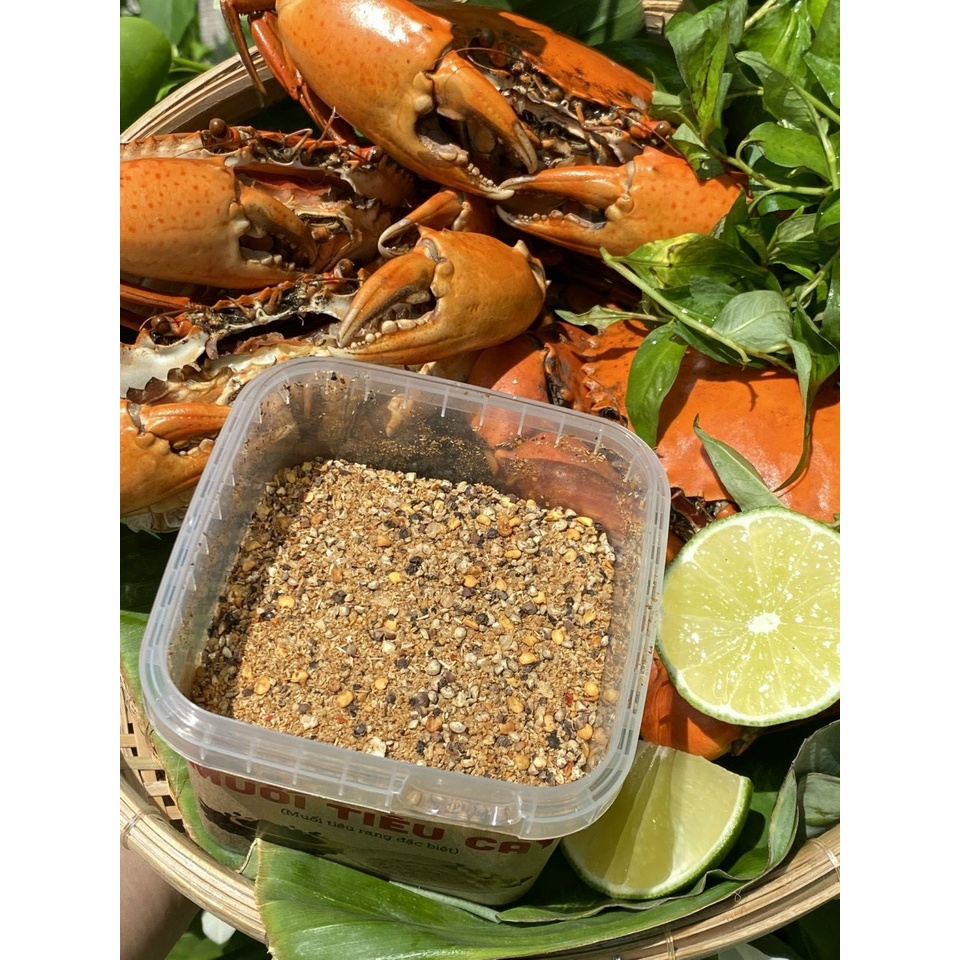 Muối tiêu cay ⚡ HÀNG LOẠI 1 ⚡ Muối tiêu cay đặc sản chuẩn Bình Phước siêu thơm ngon, vị cay nhẹ chấm hải sản, đồ nướng