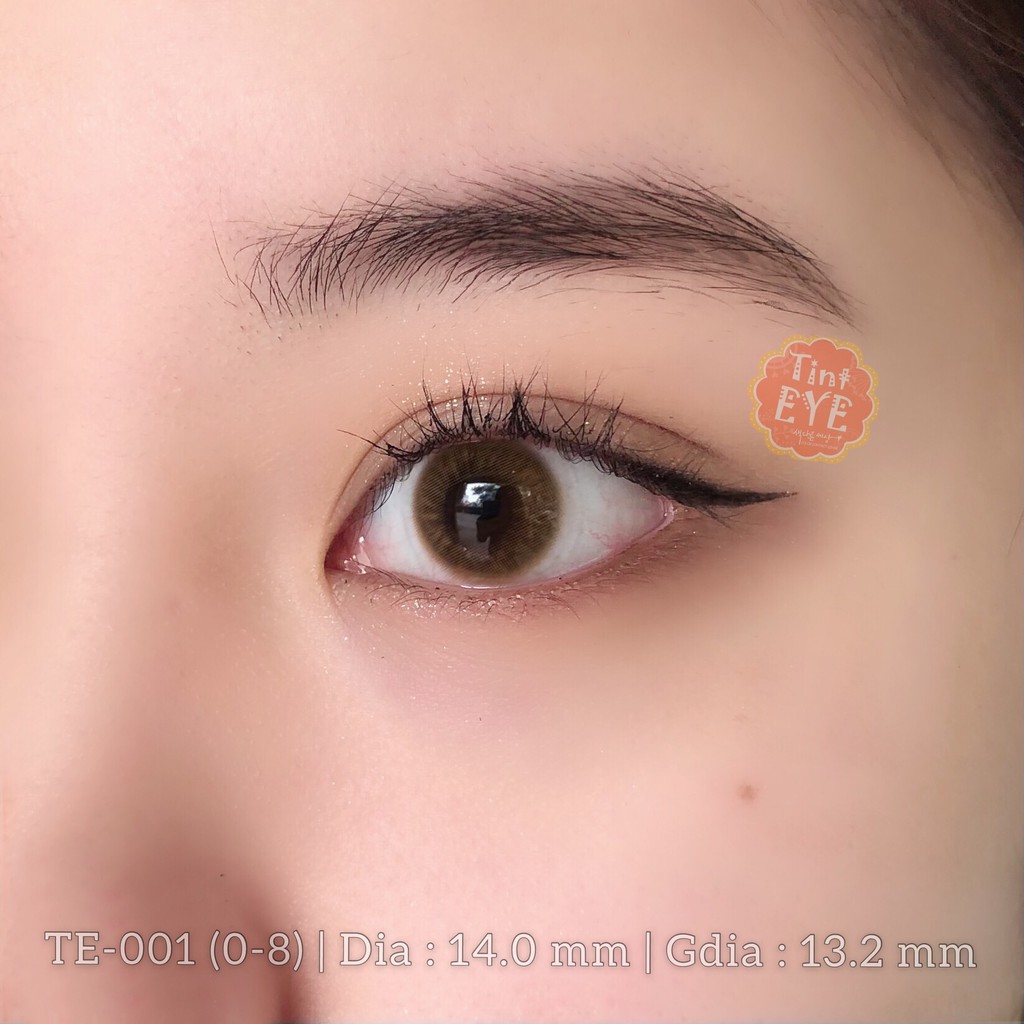 [Mã SKAMCLU8 giảm 10% cho đơn từ 100K] Kính Áp Tròng Tinteye Lens Lavie Brown TE-001