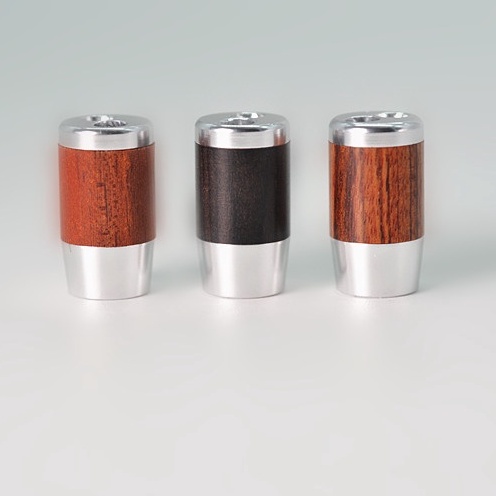 Bộ chia cáp tai nghe từ 1 đến 2 bằng gỗ DIY