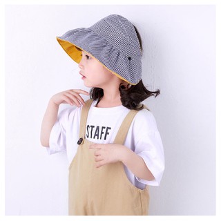 (hàng mới về)Mũ Chống Nắng Hở Chóp Thời Trang Mùa Hè Cho Bé