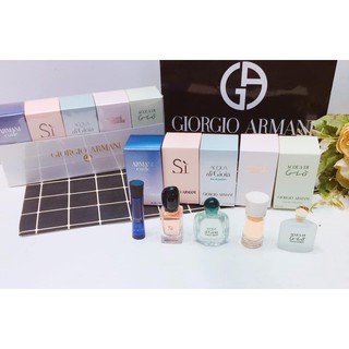 Bộ 5 chai nước hoa mini nữ Giorgio Armani For Women