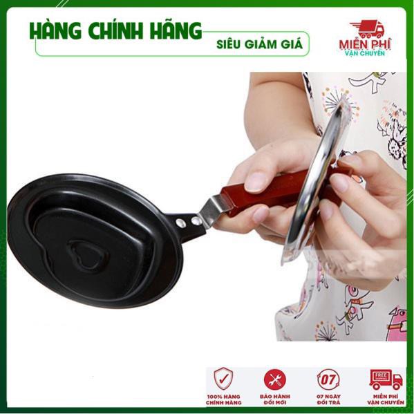 FREESHIP - LOẠI 1 Chảo chiên trứng mini 12cm Chảo chống dính rán trứng phồng - Gia Dụng Thông Minh