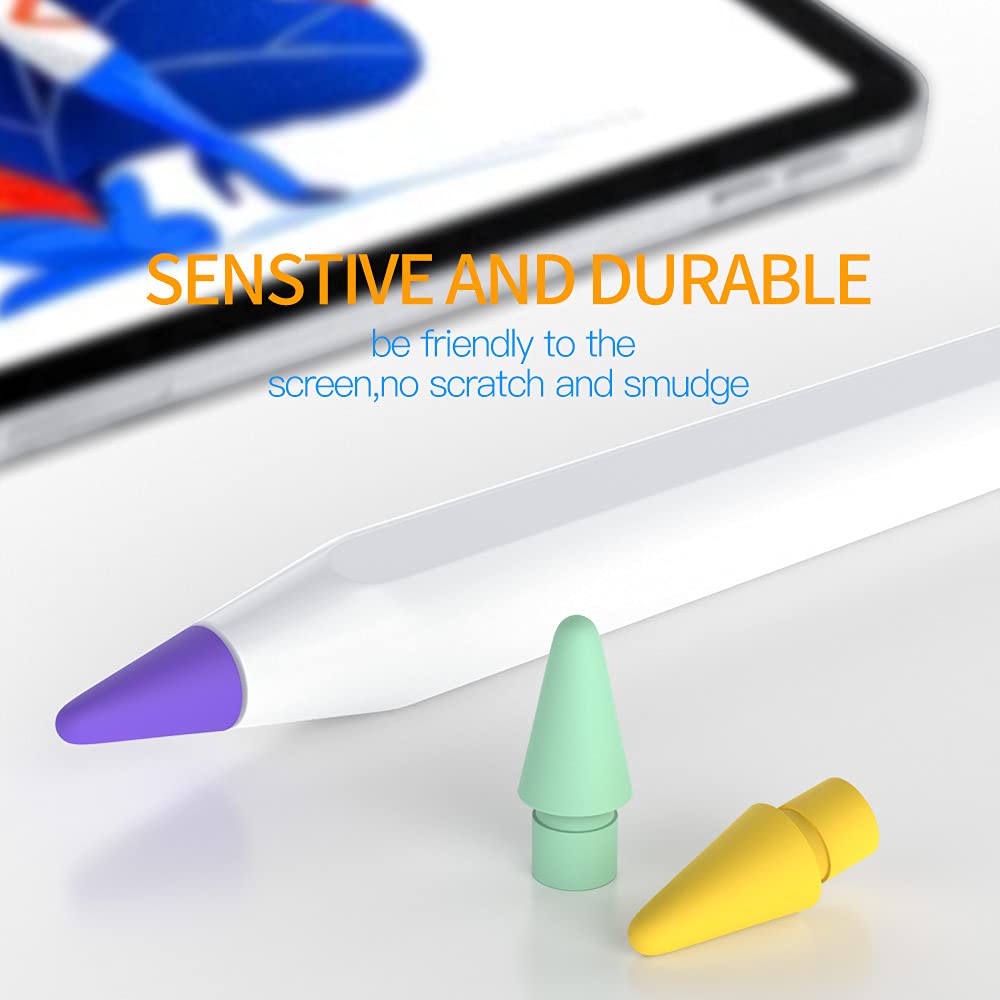 Ngòi Bút Cảm Ứng Tương Thích Với 1st &amp; 2nd Generation (Đỏ/Vàng/Tím/Hồng/Cyan/Xám)
