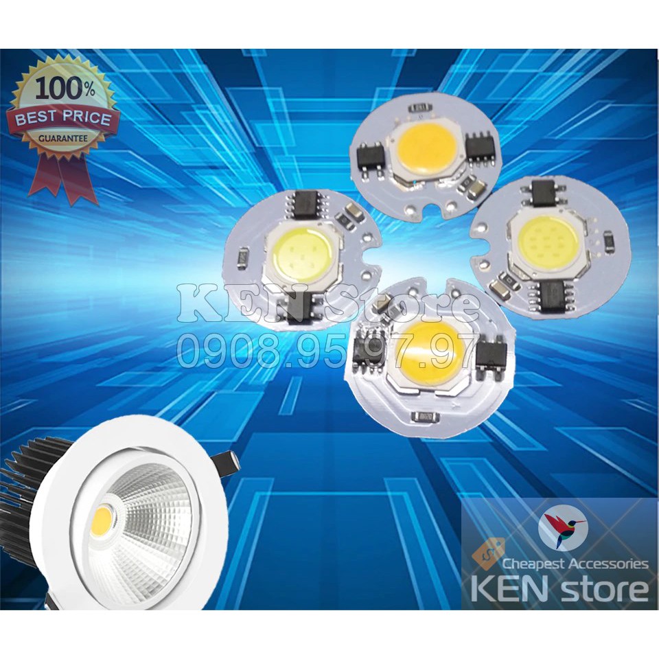 Bóng led, nhân led, chip led 3W 5W 7W 9W 220V AC | BigBuy360 - bigbuy360.vn