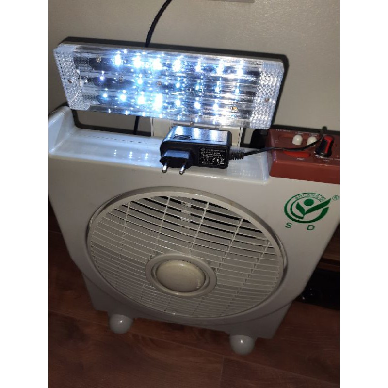 Quạt 12v kẹp bình