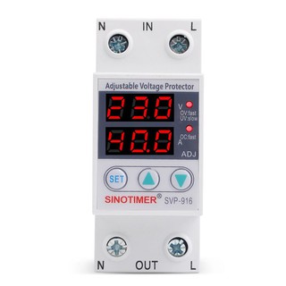 Rơ le bảo vệ điện áp Svp916 220v 40/63/80a